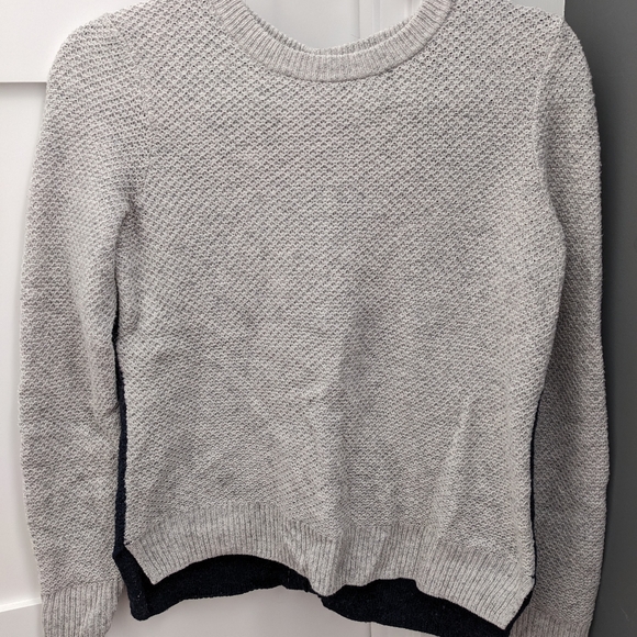 Madewell Backroad Button-Back Sweater in Colorblock - Picture 3 of 9